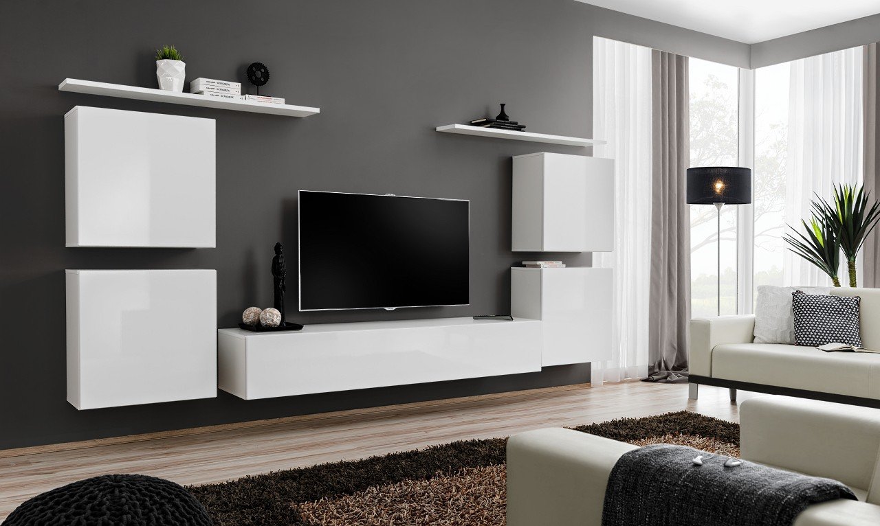 Switch IV wall cabinet, white ASM
