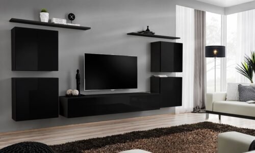 Switch IV Wall Unit, Black ASM
