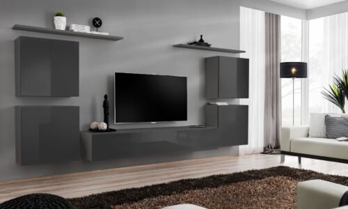 Switch IV wall unit graphite ASM