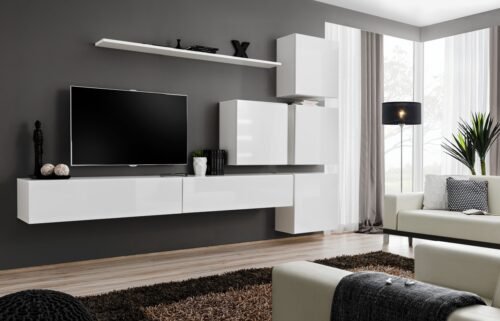Switch IX wall cabinet, white ASM