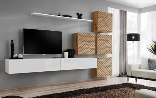 Switch IX wall cabinet, white/wotan ASM