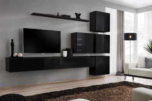 Switch IX Wall Unit, Black ASM