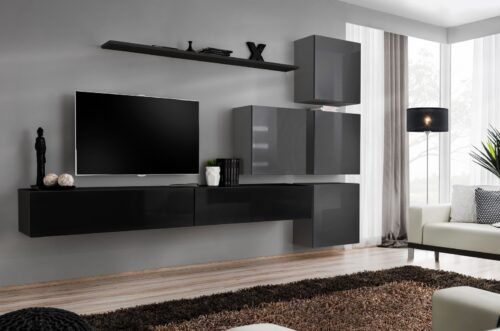 Switch IX wall unit, black/graphite, ASM