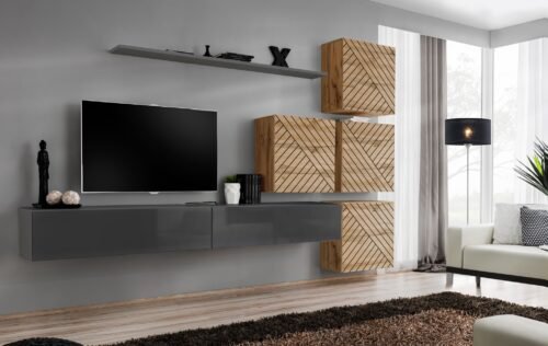 SWITCH IX wall unit graphite/Wotan ASM
