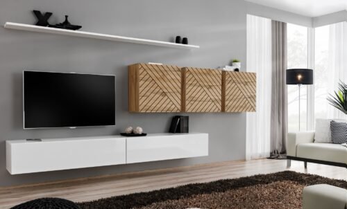 Wall cabinet “Switch VII” white/wotan ASM