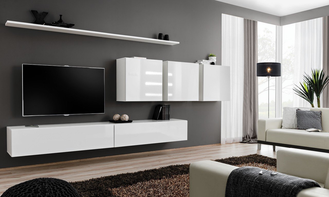 Wall cabinet "Switch VII", white ASM