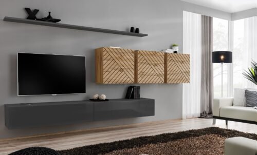SWITCH VII wall unit graphite/Wotan ASM