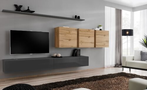 SWITCH VII wall unit graphite/Wotan SW7 ASM