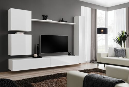 Switch VIII wall cabinet, white ASM