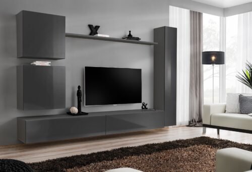 Switch VIII wall unit graphite ASM