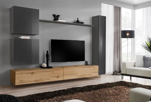 Switch VIII wall unit graphite/wotan SW8 ASM