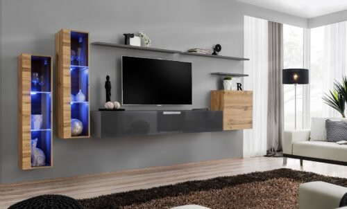 Switch XI wall cabinet wotan/graphite ASM