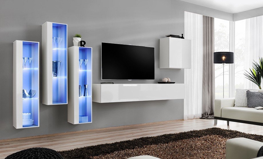 Wall cabinet "Switch XIII", white ASM