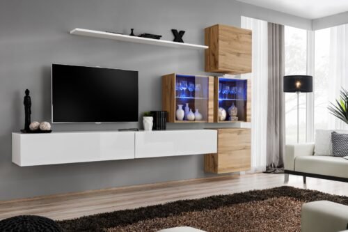 Wall cabinet “Switch XIX” white/wotan ASM