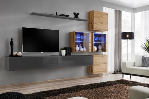 SWITCH XIX wall unit graphite/wotan ASM