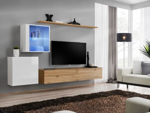 Switch XV wall cabinet, white/wotan SW15 ASM