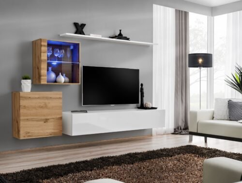 Switch XV wall cabinet, white ASM