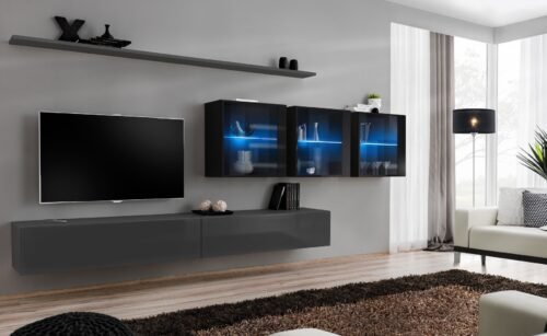 SWITCH XVII wall unit graphite/black ASM