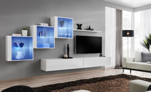 Switch XX wall cabinet, white ASM