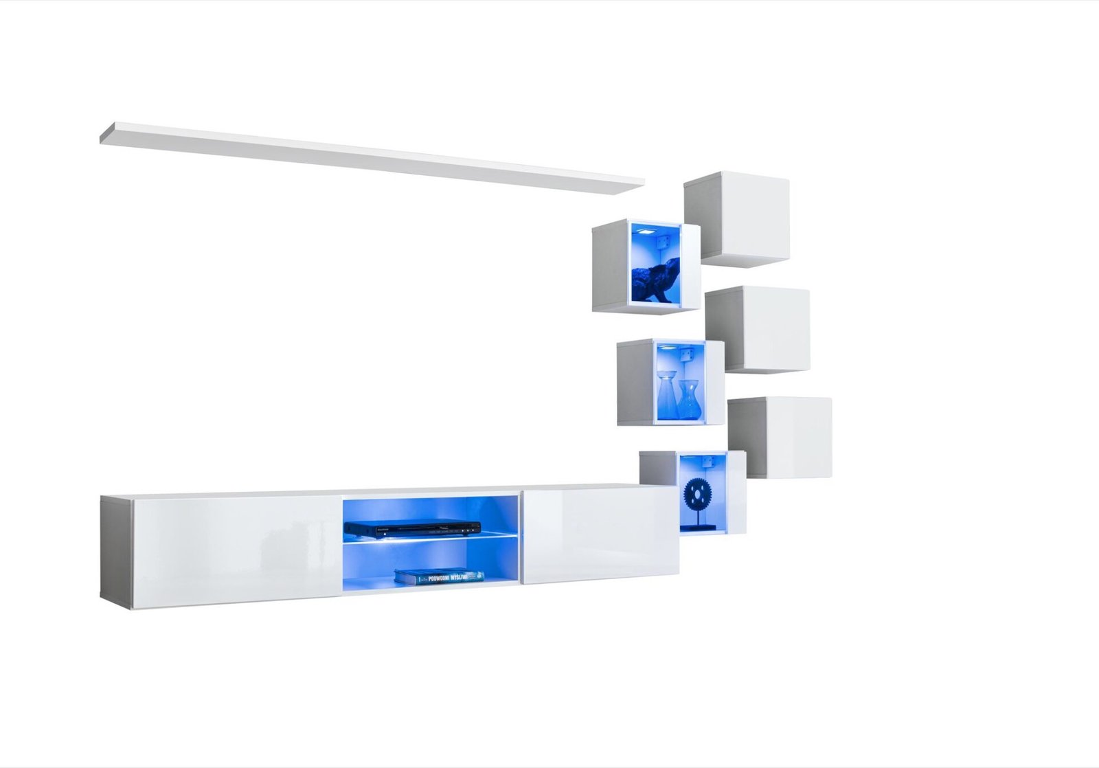 Wall cabinet "Switch XXI", white ASM - Image 2