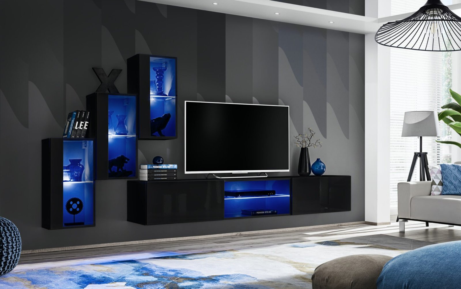 Switch XXII Wall Unit, Black ASM