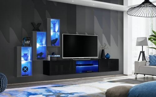 Switch XXII wall unit graphite/black ASM