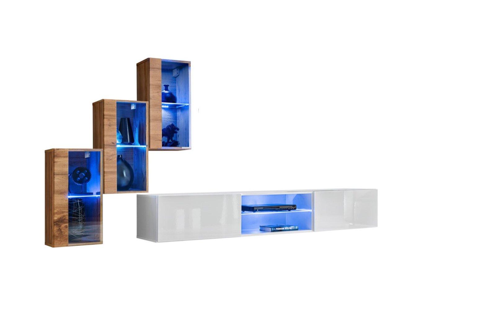 Wall cabinet "Switch XXII" wotan/white ASM - Image 2