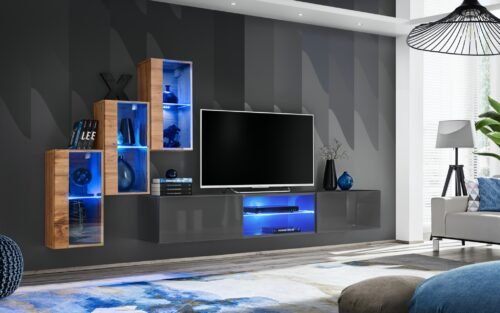 Switch XXII wall unit wotan/graphite ASM