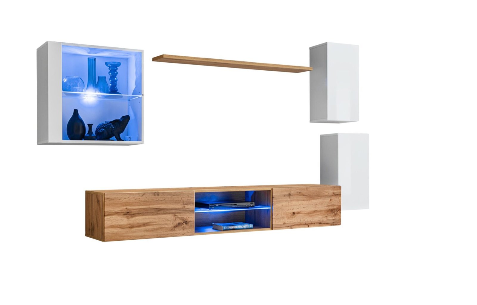 Wall cabinet "Switch XXIII", white/wotan ASM - Image 2