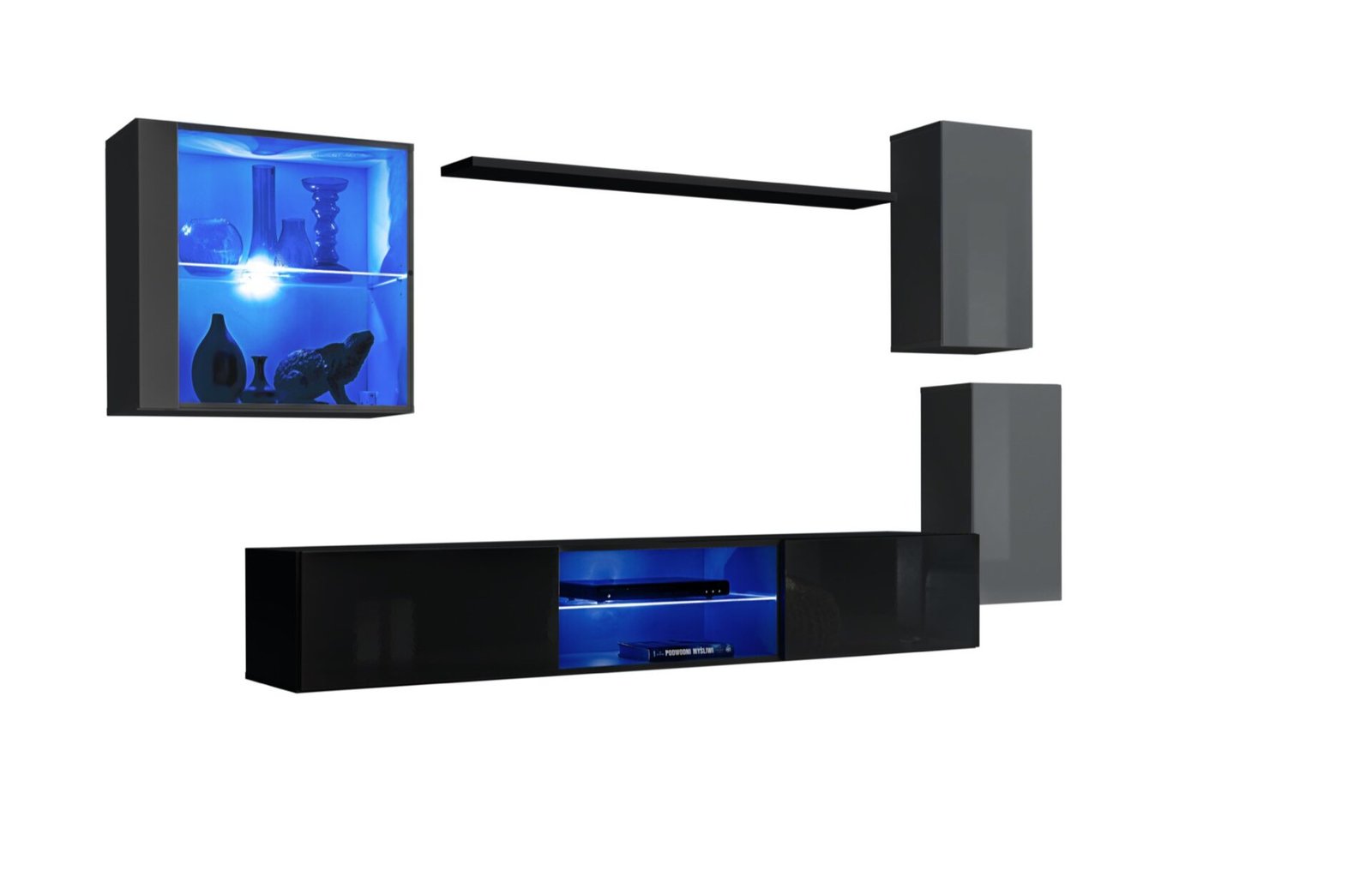 SWITCH XXIII wall unit graphite/black ASM - Image 2