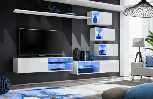 Switch XXIV wall cabinet, white ASM