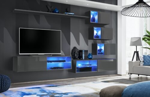 SWITCH XXIV wall-mounted graphite ASM