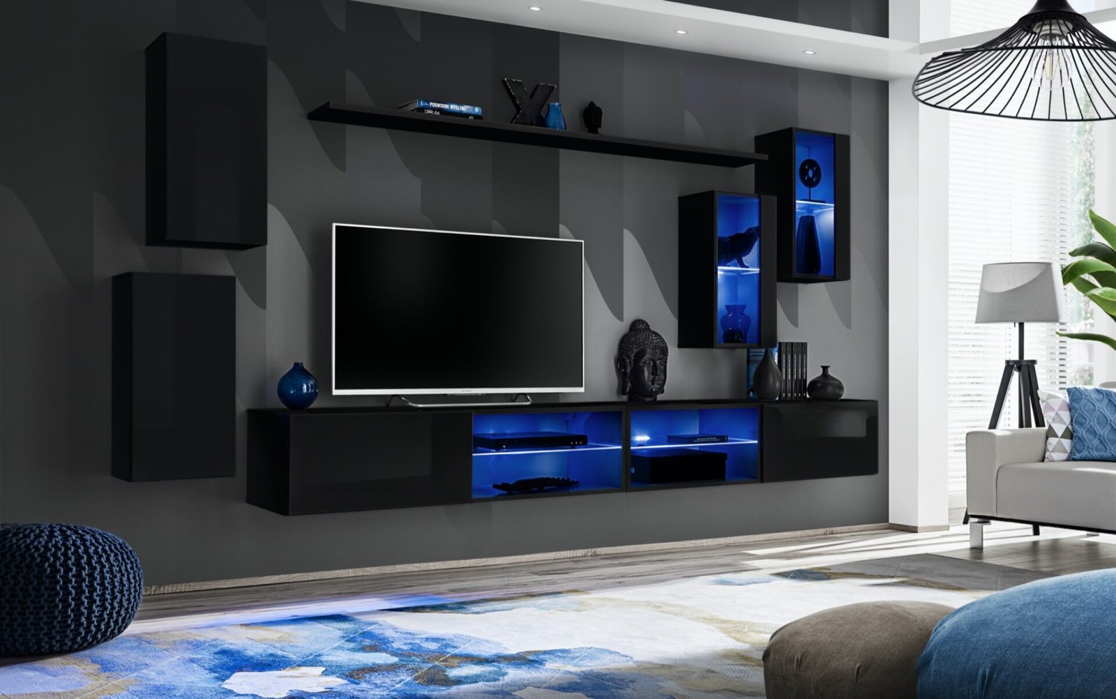 XXV wall unit with black ASM SWITCH