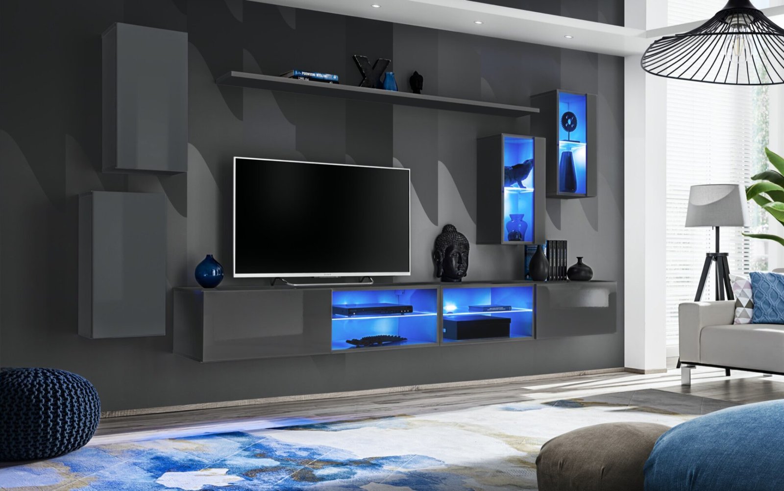 SWITCH XXV wall unit graphite ASM