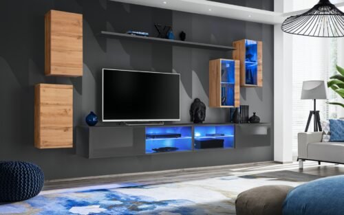Switch XXV wall cabinet wotan/graphite ASM