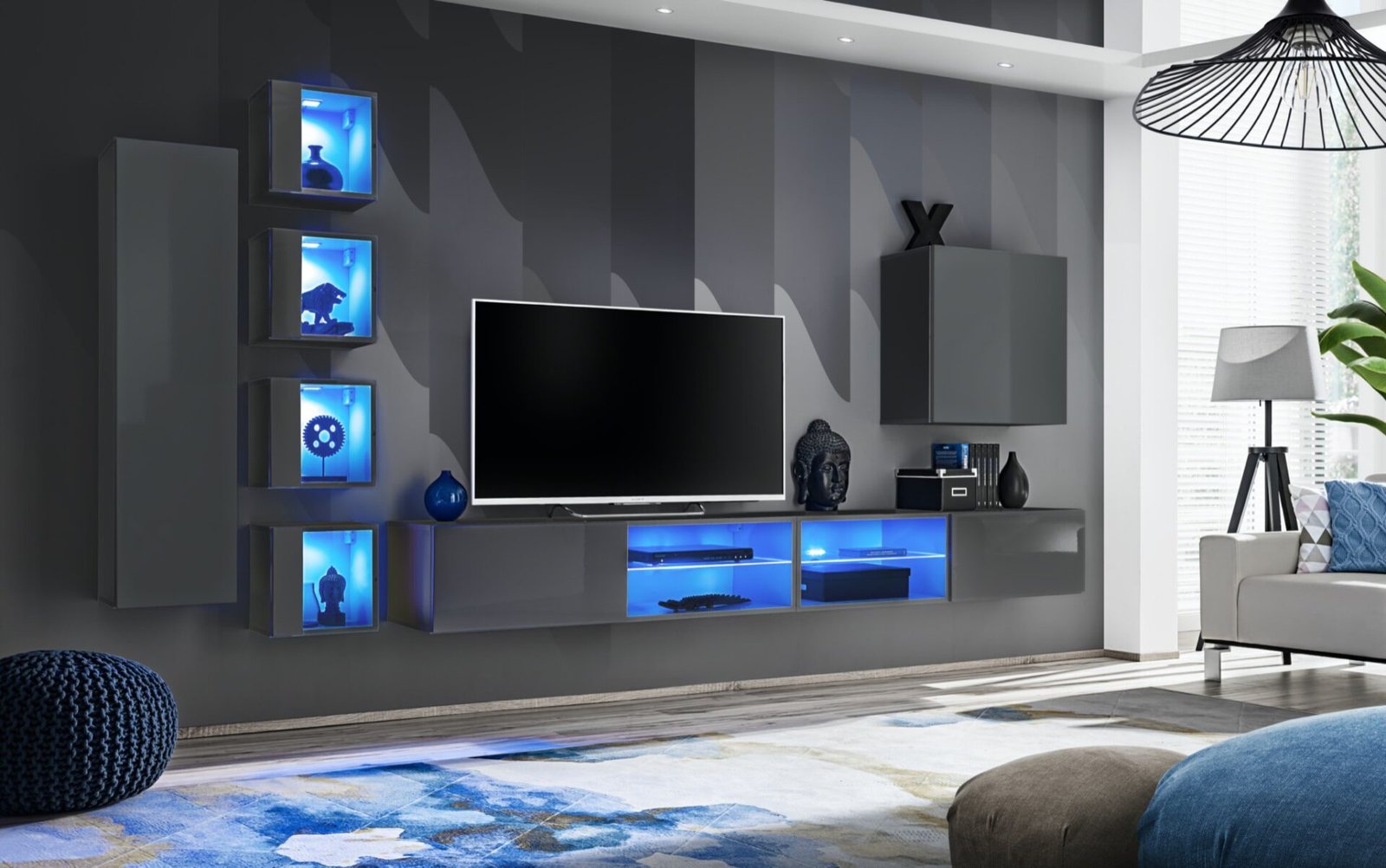 SWITCH XXVI wall unit graphite color ASM