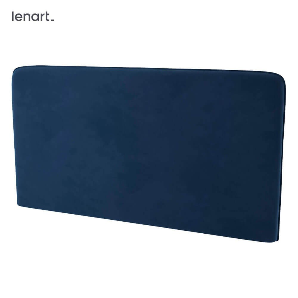Bed concept BC-16 - soft headrest 140 for BC-01 - dark blue SOLO 263