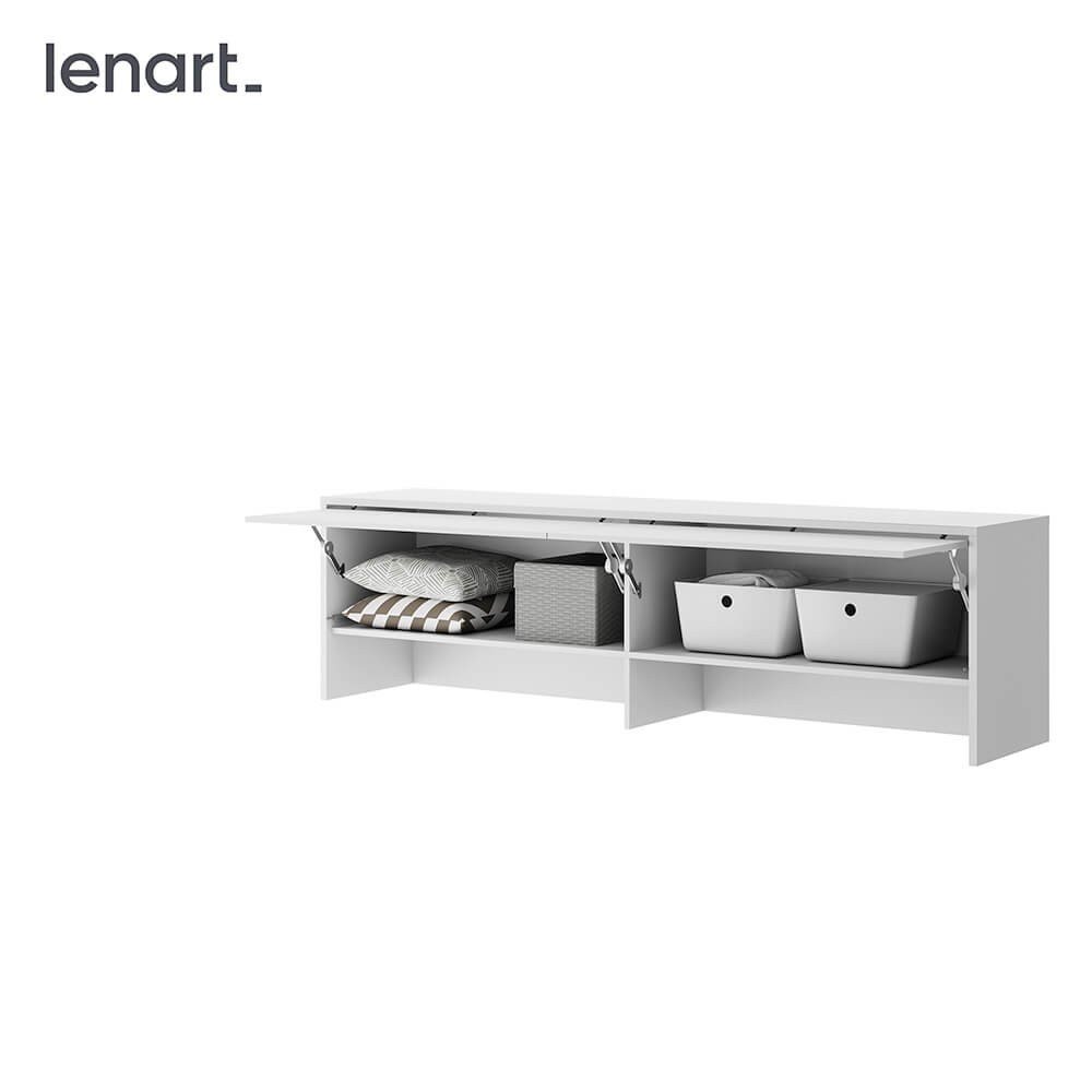 Bed concept BC-09 - extension BC-04 - white