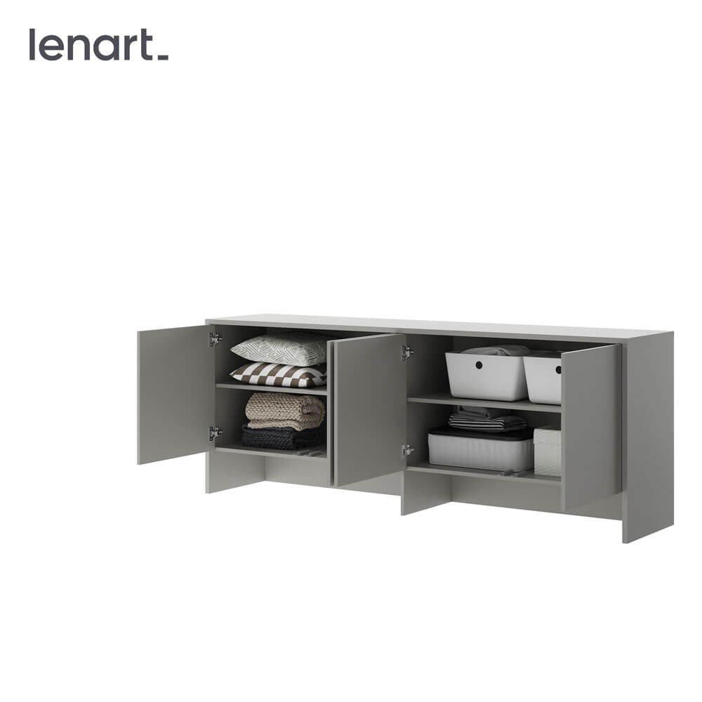 BED CONCEPT BC-10 - extension BC-05 - gray