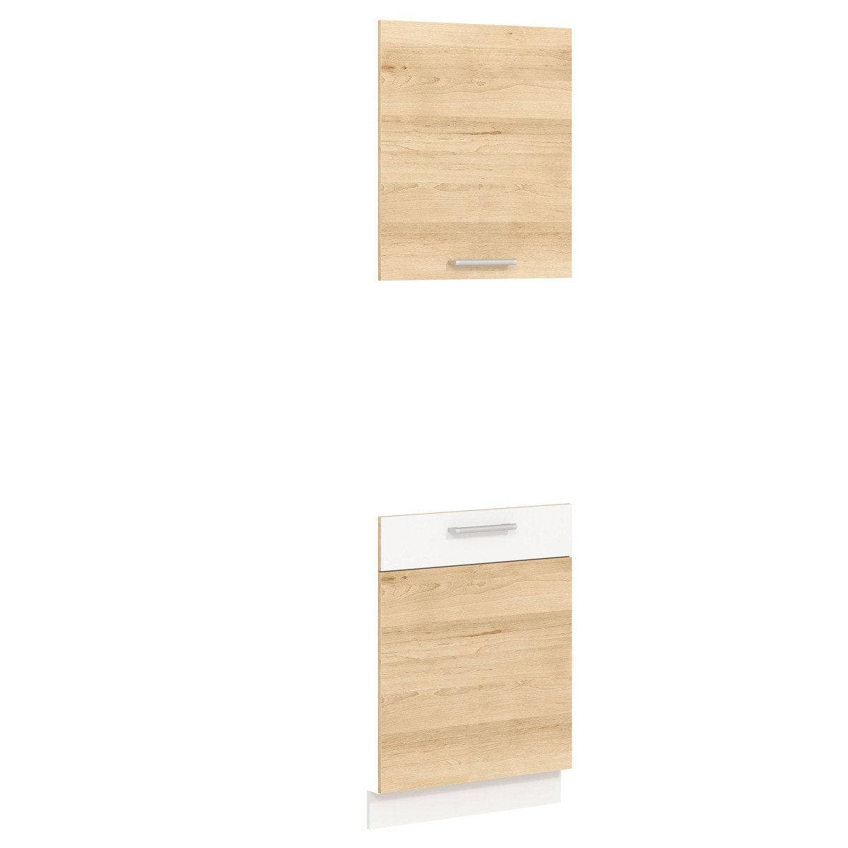 MODENA MD29|D60P FRONT PANEL BEECH / WHITE GLOSS - Image 2
