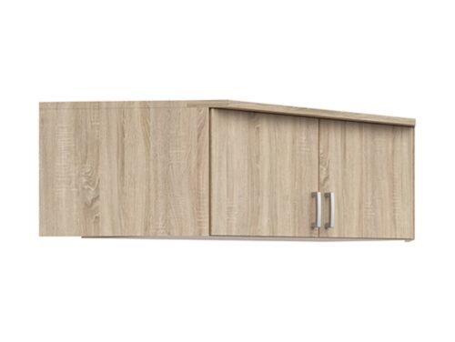 Wardrobe extension BRANDO 3, Sonoma oak/textile
