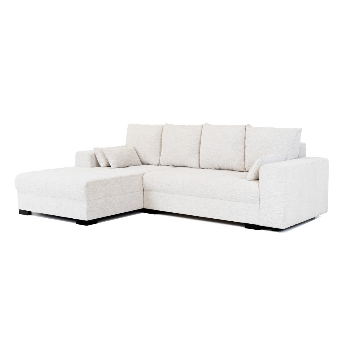 Golden corner sofa