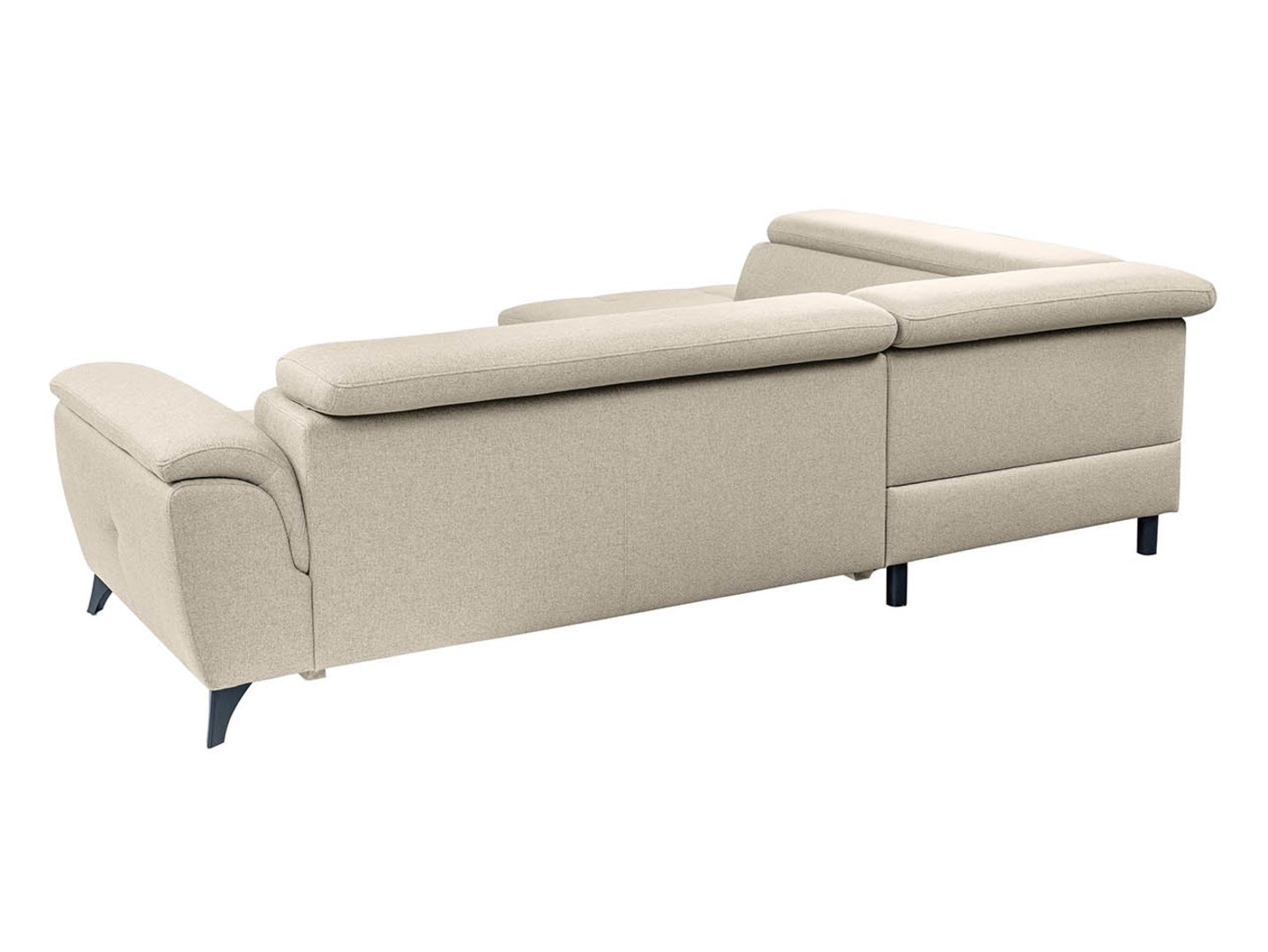 Folding corner sofa with box on the left side Aldeia Barell 04 beige - Image 4