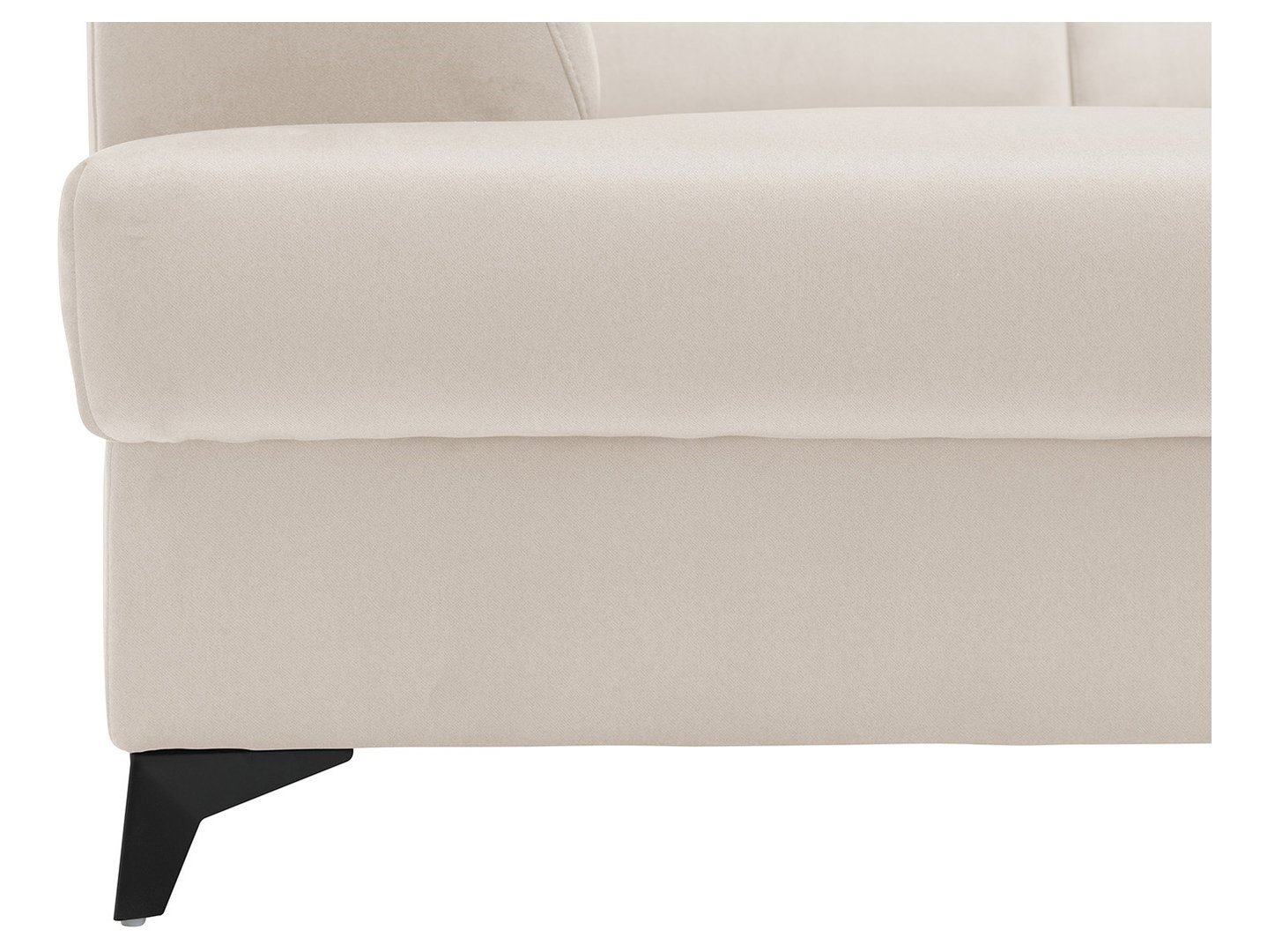 Left-hand folding corner sofa with a box on raised legs MELLOW Element 17 - Image 4