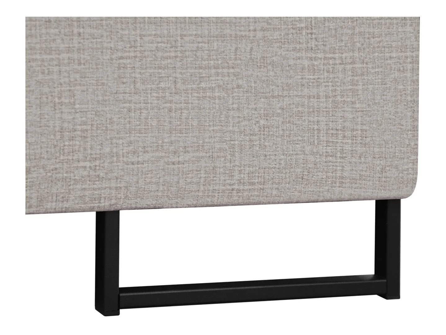 Right-hand corner sofa "Aragon", foldable, with height-adjustable headrest and seat, beige - Image 4