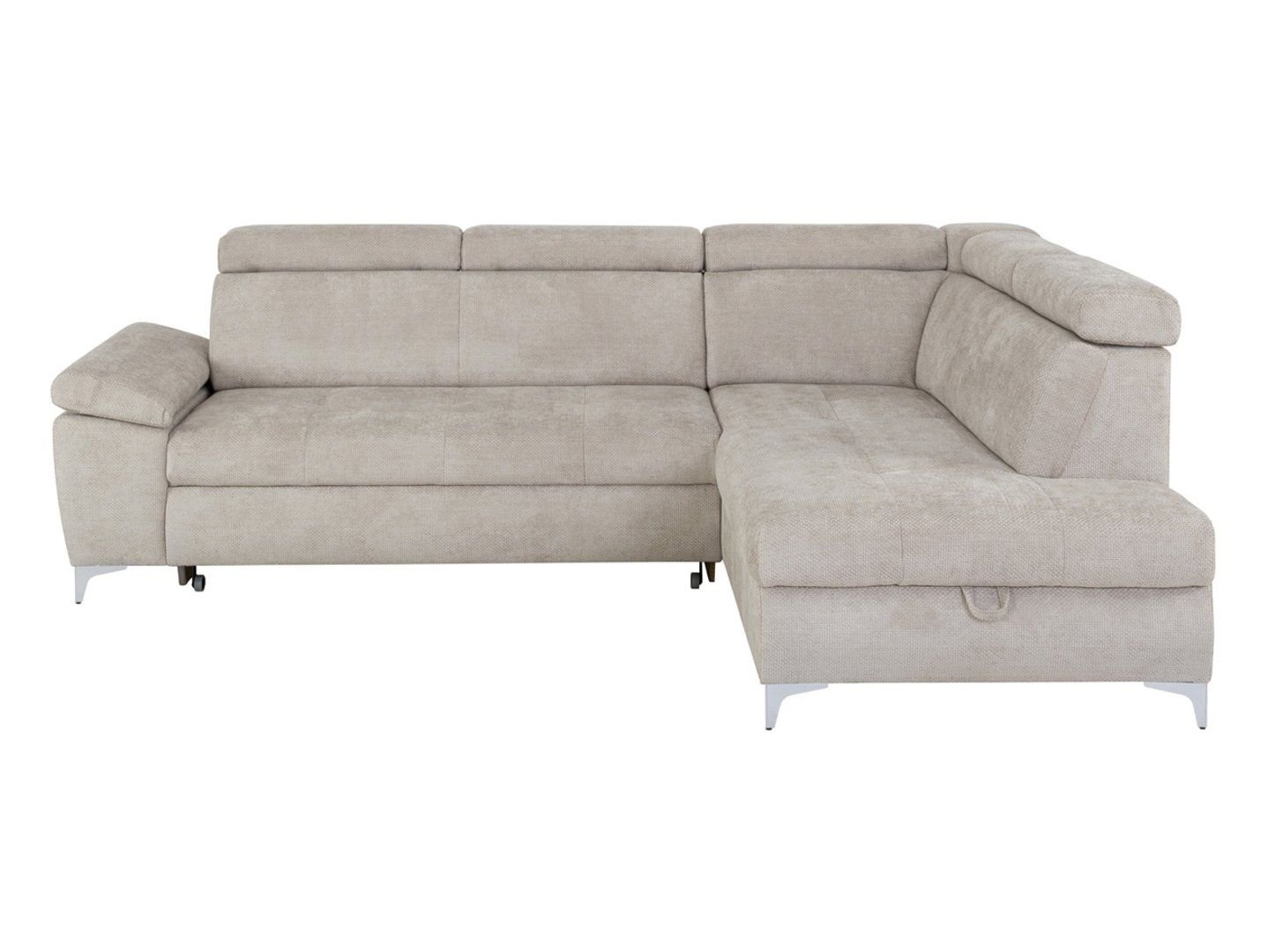 Right corner sofa RAUL, extendable, with beige section - Image 3