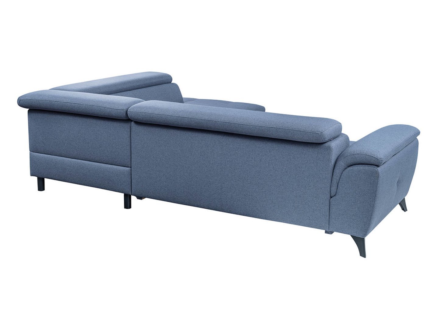 Right-hand folding corner sofa with dish Aldeia Barell 74 blue - Image 2