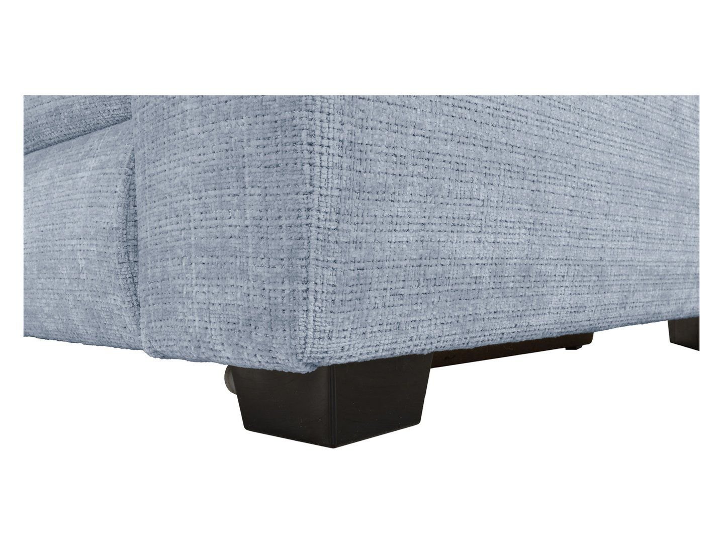 Left-hand pull-out corner sofa with storage compartment AGUDA, blue - Image 4