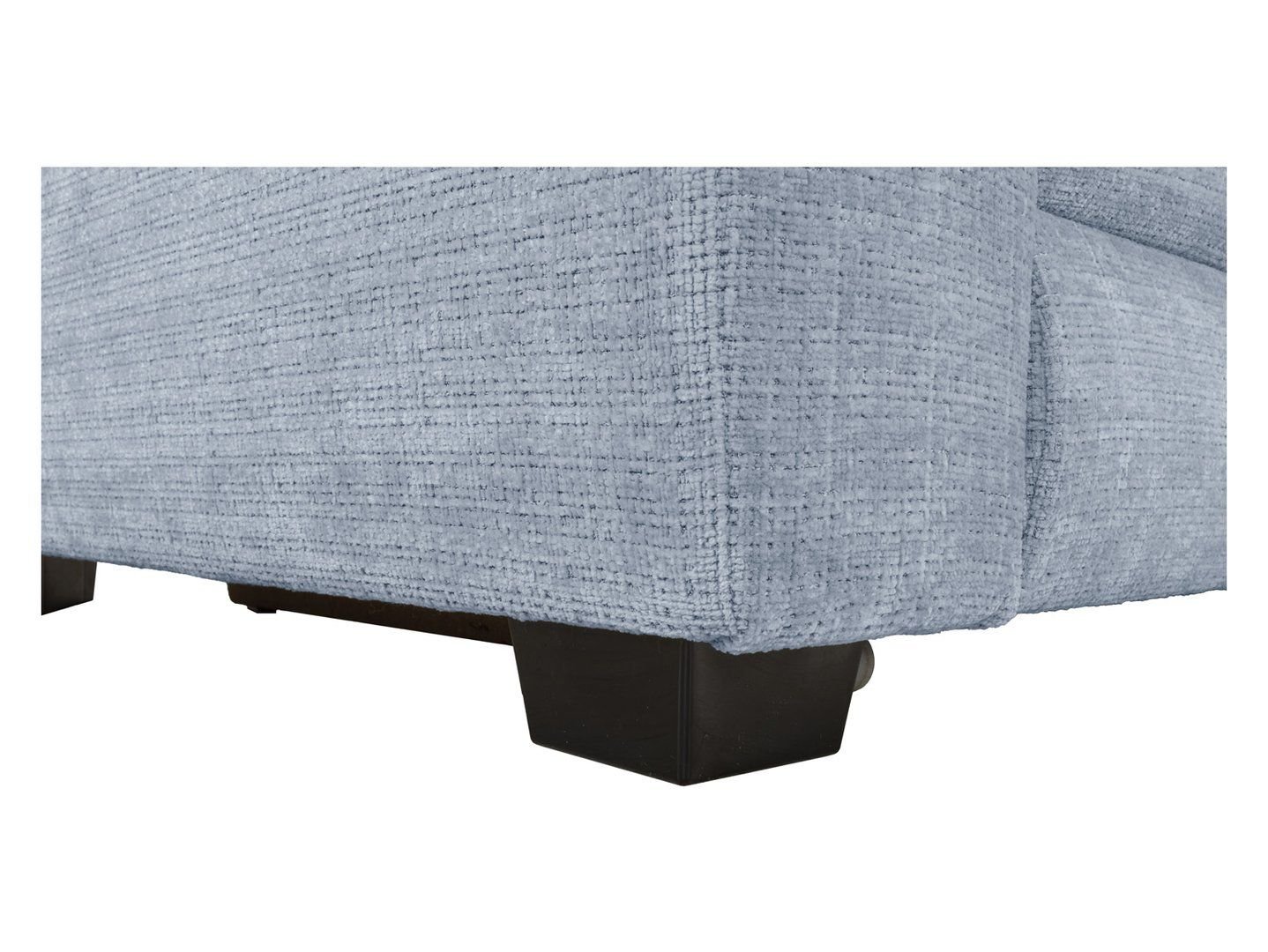 Right-hand folding corner sofa with storage compartment AGUDA, blue - Image 4