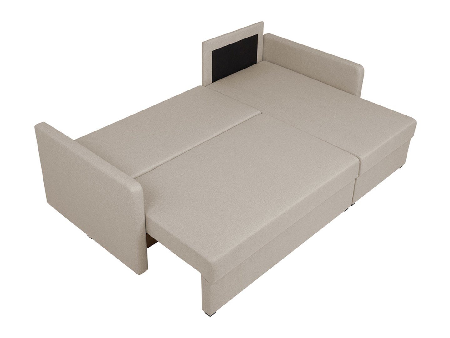 Imros universal folding corner sofa with beige box - Image 7